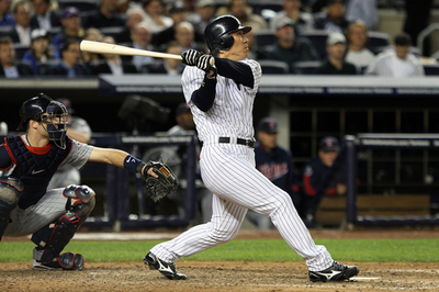 ヤンキース ツインズに先勝 松井秀が2点本塁打、MLBプレーオフ