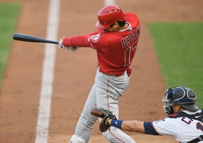 大谷が特大の復帰後初HR、エンゼルスの勝利に貢献