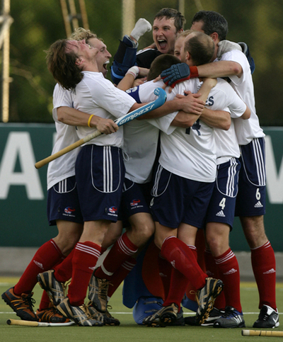 英国男子ホッケー インド降し北京五輪へ