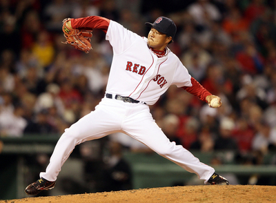 レッドソックス ヤンキースとの開幕戦を制す、岡島1勝目