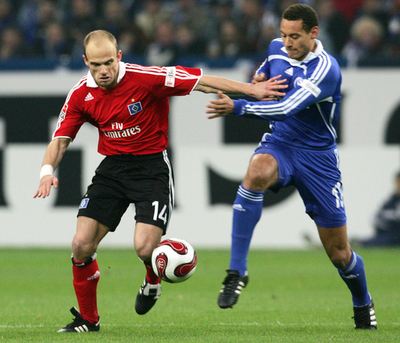 ハンブルガー シャルケと引き分け連勝は4で止まる