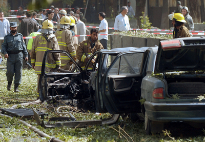アフガニスタン首都でタリバンが自爆攻撃、7人死亡