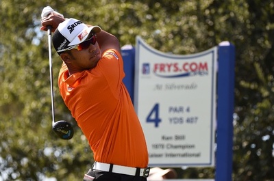 レアード単独首位、松山が7位浮上 フライズ・ドットコム・オープン