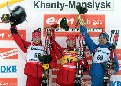 ビョルンダーレン 第8戦男子10キロメートル・スプリントを制す