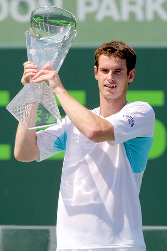 マレー ジョコビッチを下しシーズン3勝目、ソニー・エリクソン・オープン