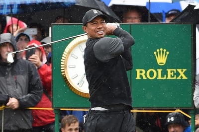 ウッズ、出入り激しいゴルフに不満もV争いへ自信 全英OP