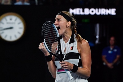 クビトバが地元バーティ退ける、襲撃事件後は初のGS4強