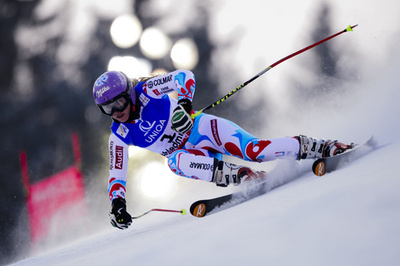 ウォーリーが女子大回転で優勝、アルペンスキー世界選手権