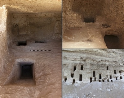 4200年前の墓250基 エジプトで発見
