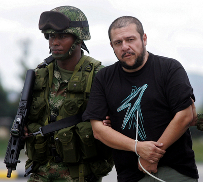 コロンビア最大の麻薬カルテルのリーダー、逮捕される