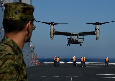 海上自衛隊、米西岸で「ドーン・ブリッツ2015」に参加