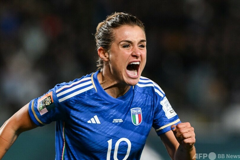 イタリア白星発進 サブのジレッリが87分V弾 サッカー女子W杯