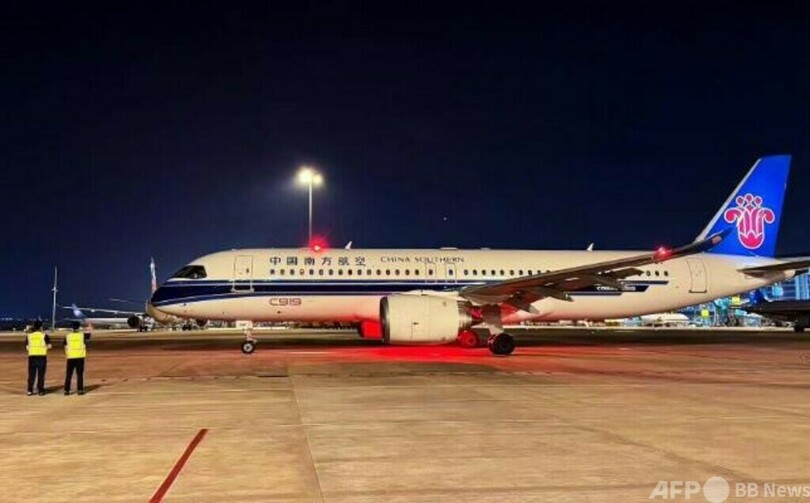 中国国産大型旅客機C919 地方空港での商業便初運航を完了