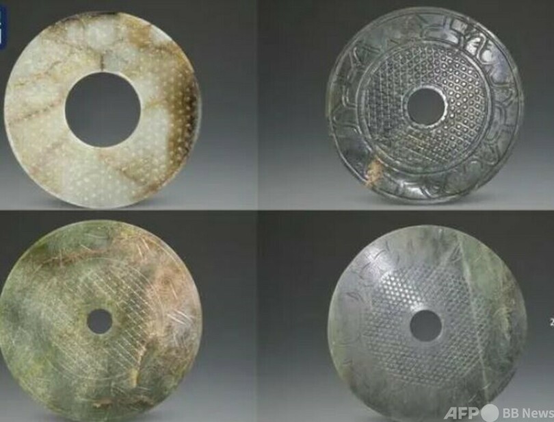 2000年前の漢代海昏侯墓の希有玉器が中国で初展示