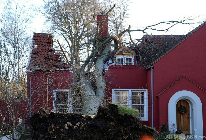 北欧も暴風雨、1人死亡