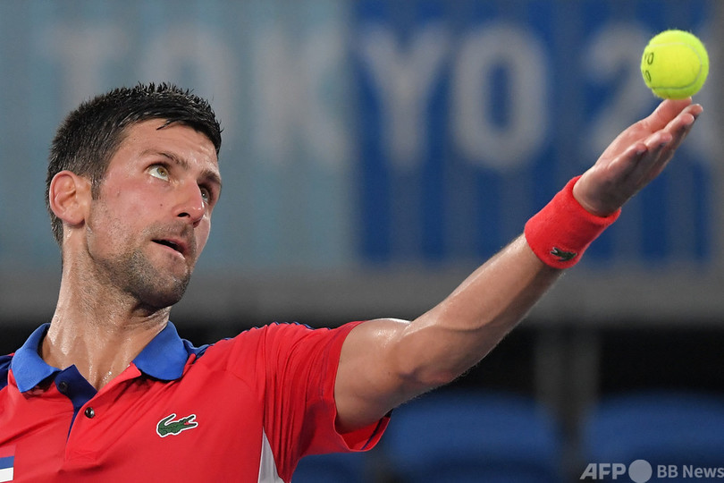 ジョコビッチ、混合ダブルスも準決勝で敗退 東京五輪