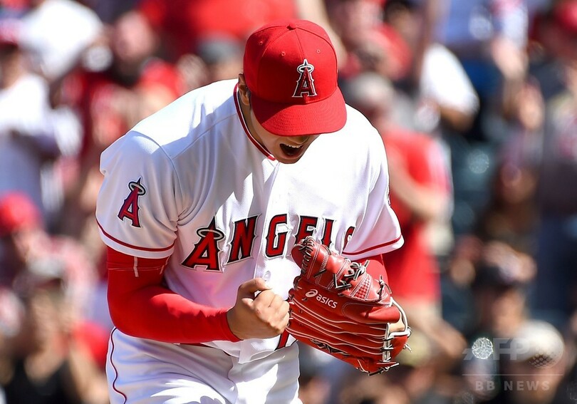 大谷が本拠地初登板で12奪三振 7回1安打無失点の快投 写真6枚 国際ニュース Afpbb News