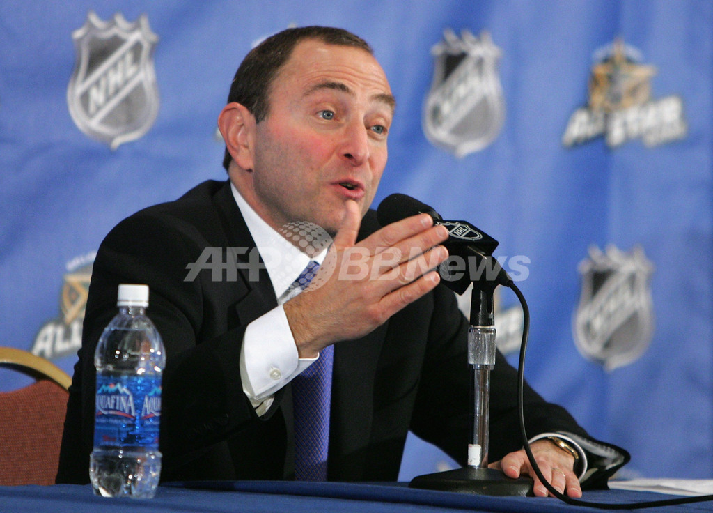 06 07nhl ベットマン氏 現行の試合の組み方について記者会見を行う 米国 写真3枚 国際ニュース Afpbb News