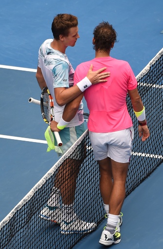 ベルディハがナダルを破り準決勝に進出、全豪オープン 写真16枚 国際