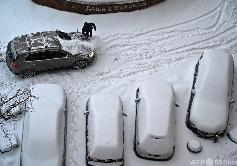 除雪車で逮捕しに来て 雪かきさせたくて殺人でっち上げ ウクライナ 写真10枚 国際ニュース Afpbb News