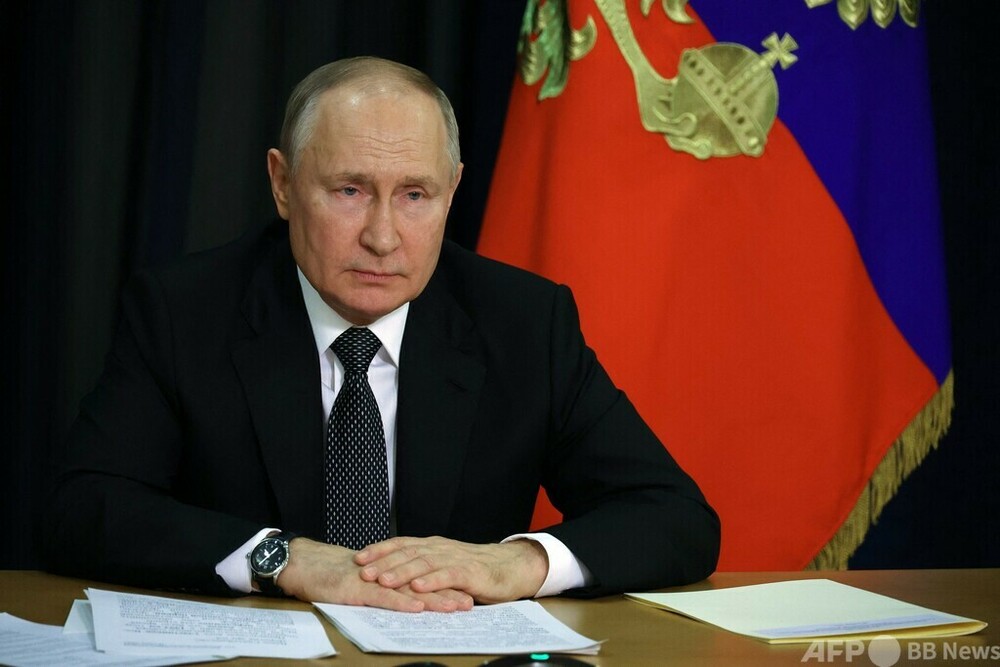 プーチン氏、12月14日に年末会見 侵攻後初 写真4枚 国際ニュース