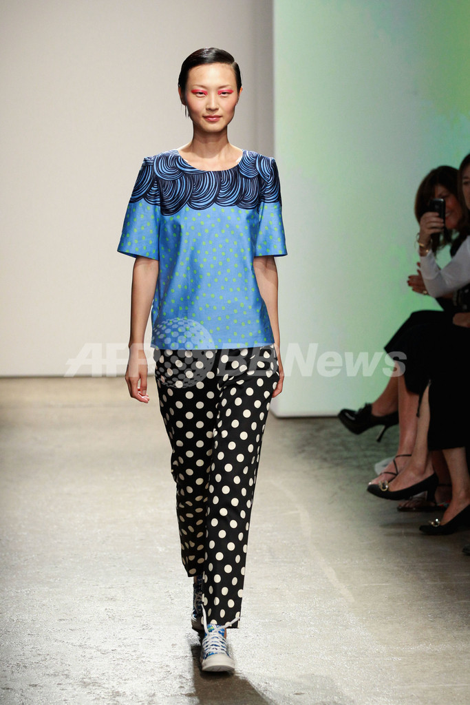 ＜13年春夏NYコレクション＞フィンランド発「マリメッコ」、初のランウェイショー