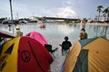 タイ中部ナコンパトム県で開催された大麻の合法化を祝うイベント「タイランド420: リーガルレーオ⁉」の様子（2022年6月11日撮影）。(c)Lillian SUWANRUMPHA / AFP