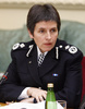 ロンドン警視庁警視総監に任命されたクレシダ・ディック氏（2007年2月22日撮影）。(c)AFP/STEPHEN HIRD