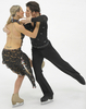 09-10フィギュアスケートGPシリーズ第4戦NHK杯（%%NHK Trophy 2009%%）アイスダンス・コンパルソリーダンス（規定、CD）。35.04点を記録し2位だった英国のシニード・カー（%%Sinead Kerr%%）／ジョン・カー（%%John Kerr%%）組。（2009年11月6日撮影）(c)AFP/TOSHIFUMI KITAMURA