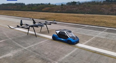 中国の宇宙産業による中国初のeVTOLが初飛行に成功