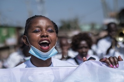 国際女性デー 世界各地で集会