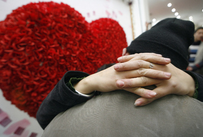 ロックダウンカップル誕生 中国