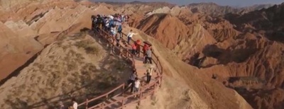 中国全国各地 中秋節三連休を楽しむ