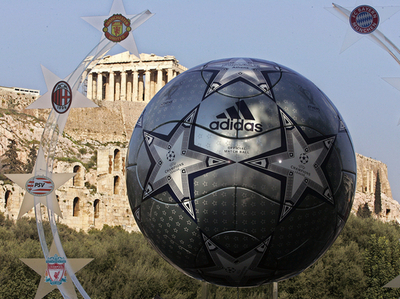＜サッカー 欧州チャンピオンズリーグ＞決勝で使用される公式球のデザインが公開 - ギリシャ