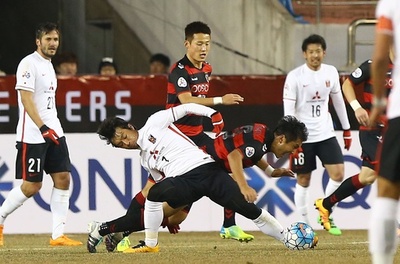 レッズは敵地で苦杯、ガンバはドロー ACL