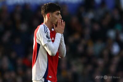 アーセナルFWハヴァーツが今季絶望 けがで手術へ