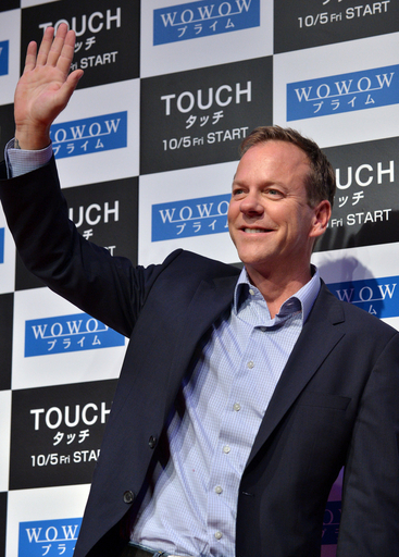 キーファー・サザーランド来日、最新主演ドラマをPR