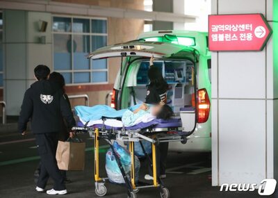 韓国・病院の混乱「救急車で1時間患者降ろせなかった」…救急救命士も「救急室麻痺」に悔しさ