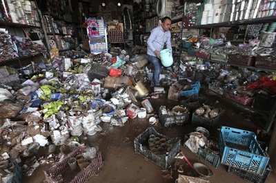 豪雨の影響で3人感電死 イラク中部