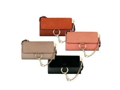 クロエ、アイコン「フェイ」にウォレットバッグ登場