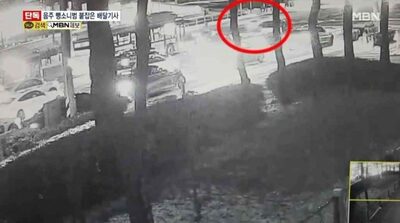 韓国・母娘襲った「飲酒ひき逃げ」…配達員が決死の追跡、取り押さえる