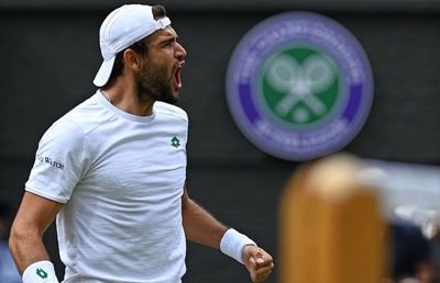 ベレッティーニ、イタリア勢初のウィンブルドン決勝進出