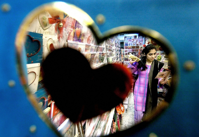 英小学校にバレンタイン・カード禁止令