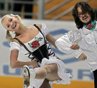 ドムニナ／シャバリン組 アイスダンスCDでトップに