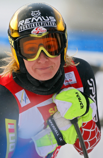 ＜06-07アルペンスキーW杯＞女子滑降・第7戦、ゲーチル 公式練習でトップとなる - イタリア