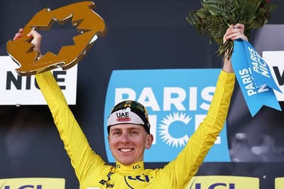 【今日のパリ～ニース】ポガチャルが初出場で総合優勝