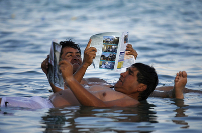 ｢死海｣浴、糖尿病治療に効果か イスラエル研究