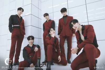ONEUS、バーガンディー&ブラックスーツの団体ティーザーオープン – KOREA WAVE