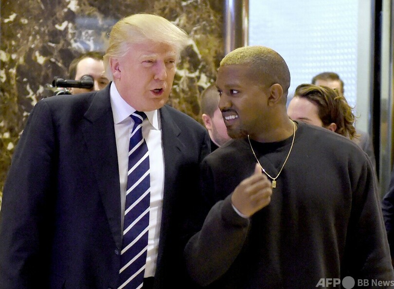 K・ウェストさん、再出馬を示唆 副大統領候補はトランプ氏希望か