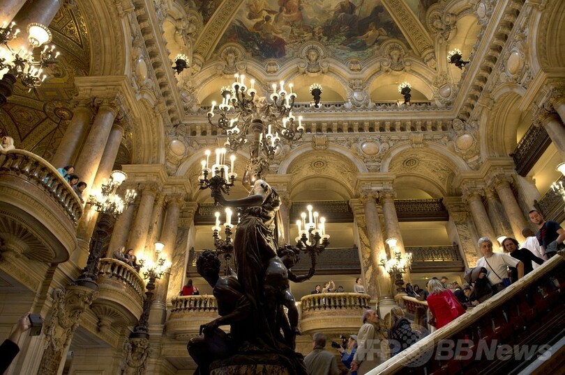 ちょこっと旅気分、パリ・オペラ座館内